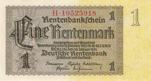 1 Rentenmark 1937 ro.166c H